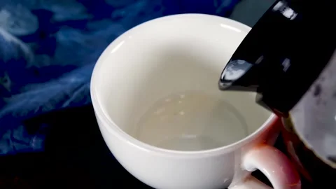 Making black coffee espresso Stock Footage 169587353