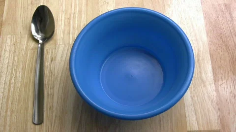 Making a bowl of cereal 스톡 동영상 293893