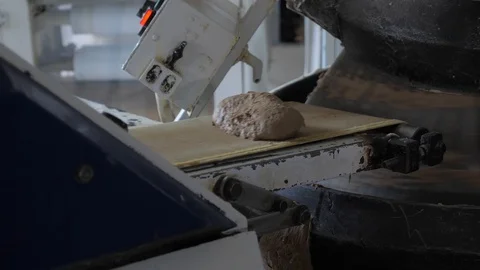 Making bread at the bakery Stock Footage 128578401