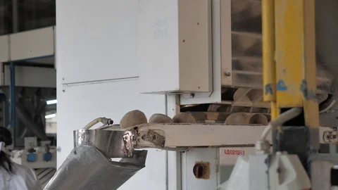 Making bread at the bakery Stock Footage 128578600