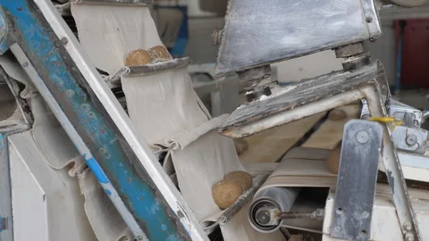 Making bread at the bakery Stock Footage 128582826
