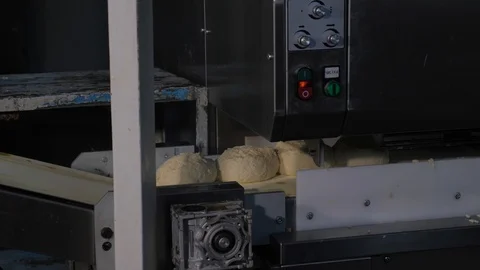 Making bread at the bakery Stock Footage 128583304