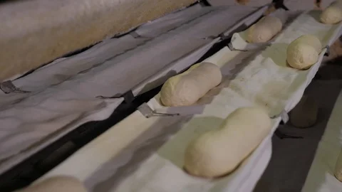 Making bread at the bakery Stock Footage 128587104