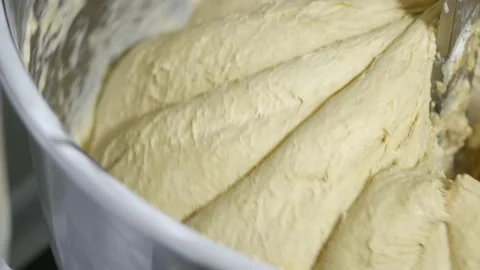 Making Bread dough Video stock 158769123