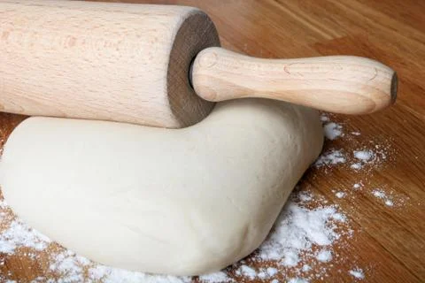 Making bread Foto stock