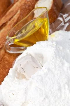 Making bread Stock Photos