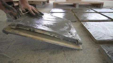 Making a brick Stock Footage 145544055