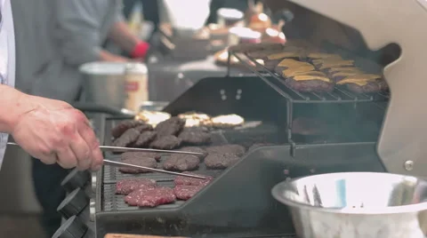 Making of Burgers Stock Footage 55902994