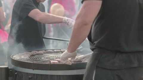 Making of Burgers Stock-Footage 55979147