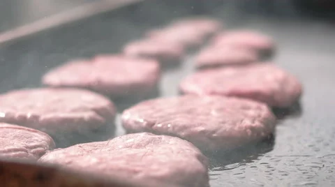 Making of Burgers Stock Footage 55981856
