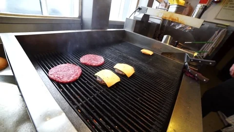 Making burgers Stock Footage 78263494