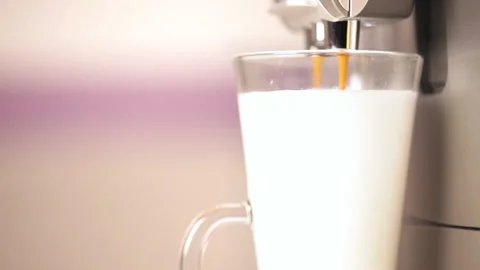 Making Cafe Macchiato Stock Footage 89529080