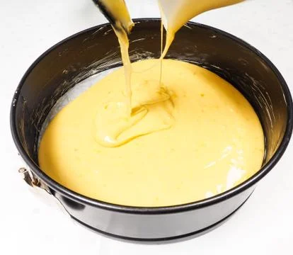 Making of cake Stock Photos