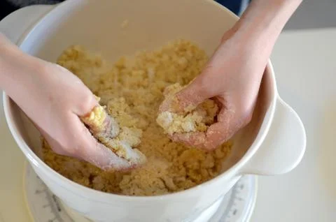 Making cakes Foto stock