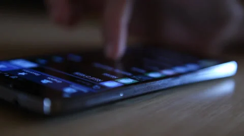 Making Call with Smart Phone 스톡 동영상 38850155