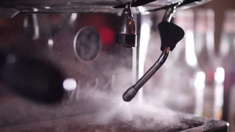 Making cappuccino with ground coffee Stock Footage 137226226