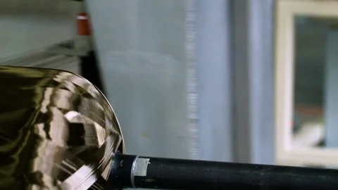 Making of carbon plastic at the plant Stock Footage 71081570
