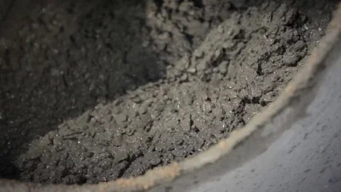 Making cement for civil construction Video stock 70095053