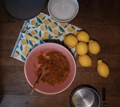 Making  cheese cake  mix  base Stock Photos