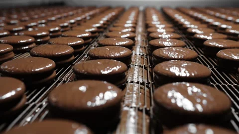 Making Choco Pie. Stock Footage 278708311