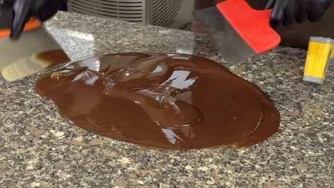 Making chocolate 2 Stock Footage 101525115