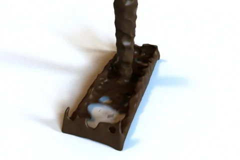 Making Chocolate Bars Stock Footage 539456