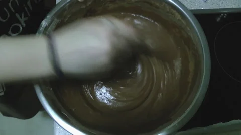 Making a chocolate cake. 스톡 동영상 62997757