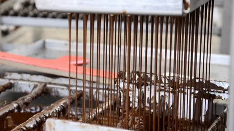 Making chocolate Stock Footage 34387575