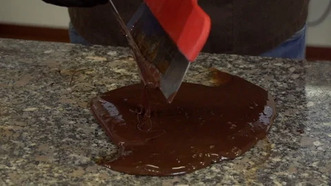 Making chocolate Stock Footage 101527112