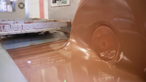 Making chocolate pralines Video stock 289087979