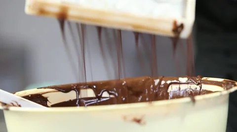 Making chocolates Stock Footage 11403986