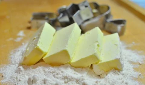 Making christmas candies Foto stock