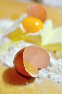 Making christmas candies Stock Photos