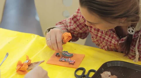 Making of christmas gingerbread cookie. 스톡 동영상 58381398