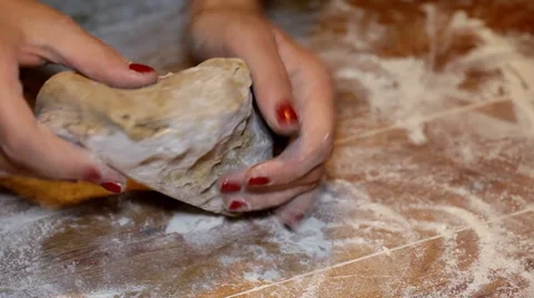 Making Christmas gingerbread Stock Footage 36002786