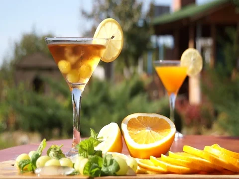 Making Cocktail Stock Footage 70793202