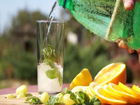 Making Cocktail Stock Footage 70793436
