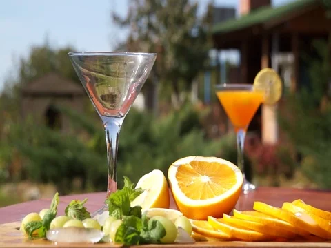 Making Cocktail Stock Footage 70793511