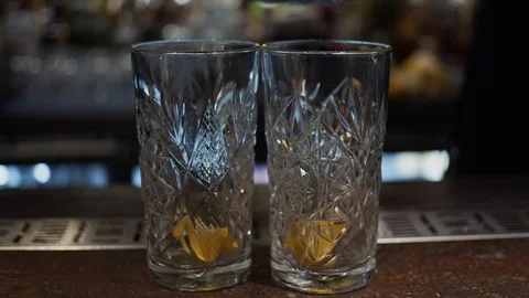 Making a cocktail Stock Footage 123543227