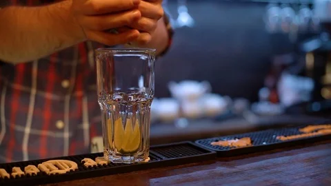 Making of coctail 3 스톡 동영상 84648737