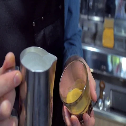 Making Coffee in Action Stock Footage 69453269