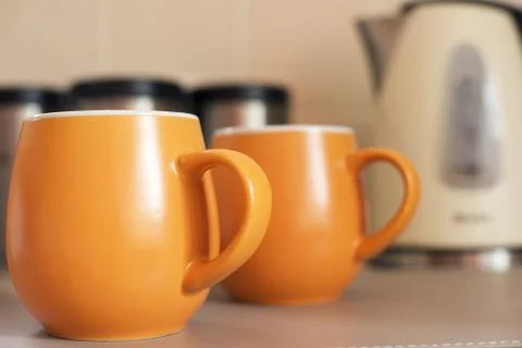 Making Coffee Close Up Foto stock