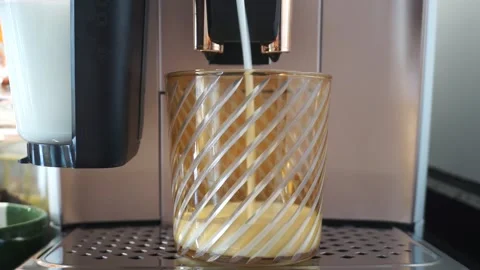 Making coffee in the coffee machine. Stock Footage 257597217