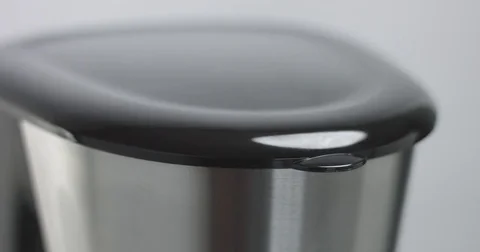 Making coffee in conventional coffee maker Stock Footage 81613284