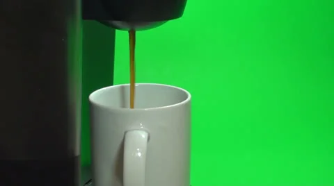 Making Coffee Fast Stock Footage 24853461