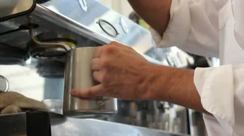 Making coffee Stock Footage 12100090