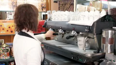 Making coffee Stock-Footage 21428633