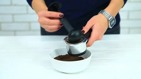 Making coffee Stock Footage 85277486