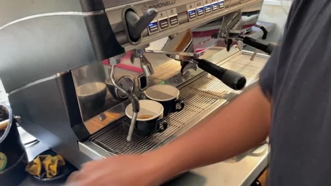 Making Coffee Stock Footage 231368396