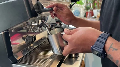 Making Coffee Stock Footage 231368397